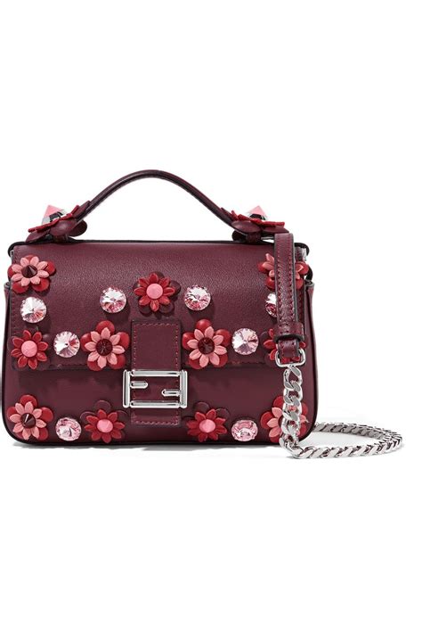 fendi baguette double net a portee